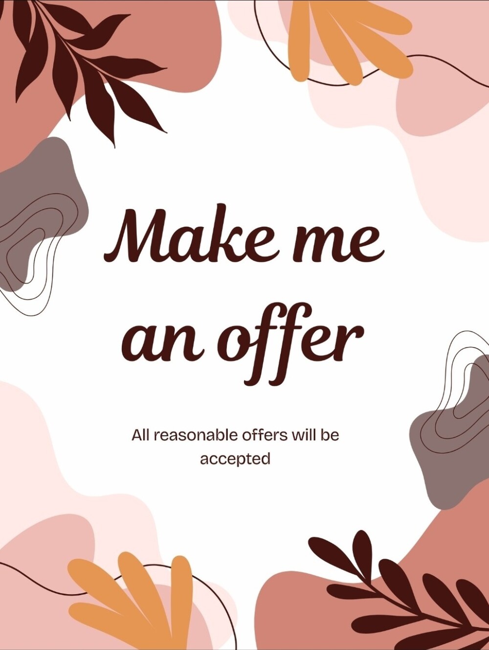 Make Me an Offer!!!